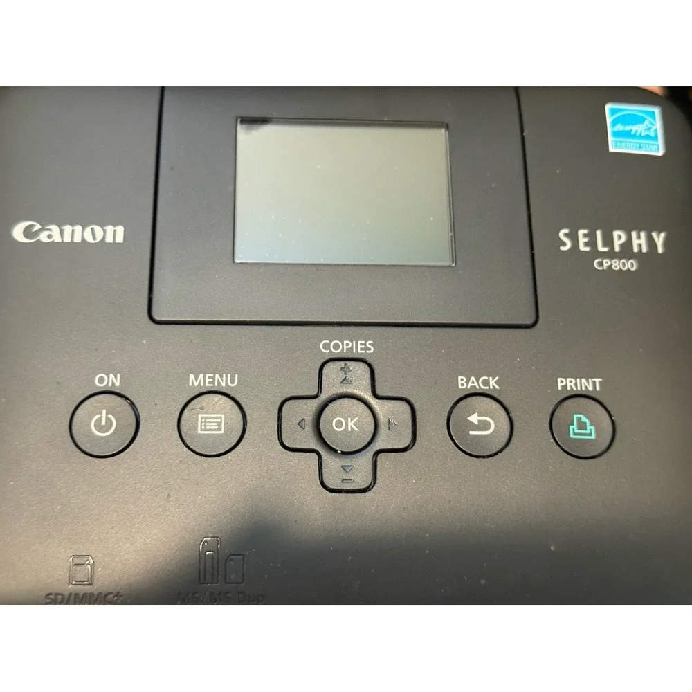 Canon SELPHY‎ CP800 Compact Photo Printer Bundle with Box and Accessories